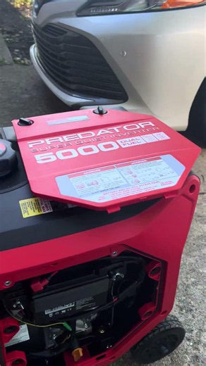 Fixed new Predator 5000 watt inverter generator that shuts off in 20 seconds.