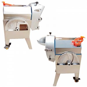 [Hot Item] Automatic Stainless Steel 500-800kg/H Commercial Onion Chopper for Kitchen