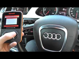 Audi VW Seat Skoda Parking Sensor Fault Diagnose Demonstration