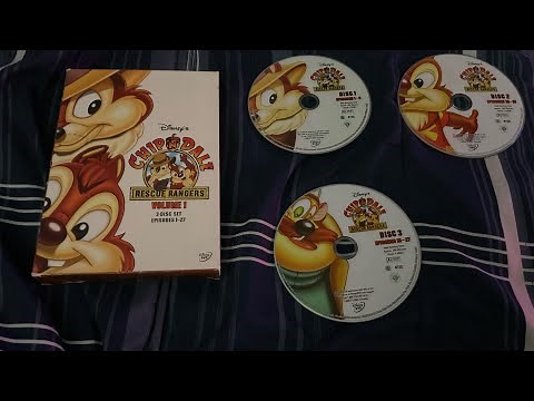 Opening to Chip ‘N’ Dale Rescue Rangers: Volume 1 - Here Comes Trouble 2005 DVD (All 3 discs)