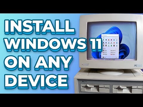 How to install Windows 11 on ANY PC - Bypass CPU + Legacy BIOS + RAM + Secure Boot + TPM checks!