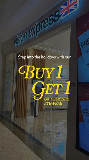 Level up your look with our Buy One, Get One deals on designer eyewear. Only at Vision Express. | Vision Express Philippines