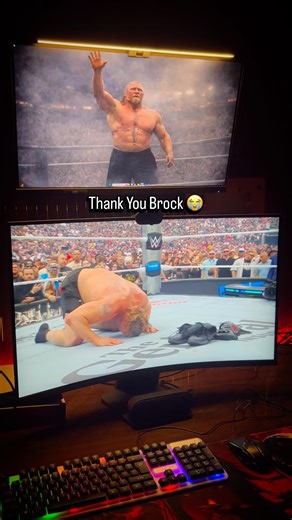 Thank you Brock 💔❤️ #wwe #wrestling #wrestlemania #explore #explorepage #trendingnow #trending