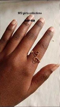 Day-23 Handmade wire wrapping ring making tutorial/ring making class #ringmaking #handmadering