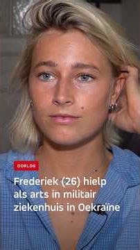 Frederiek liep mee in militair ziekenhuis Oekraïne