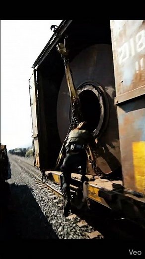 Train Stunt Gone WRONG? Watch Till The End 😲 #trainstunts #shorts