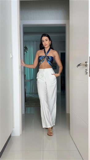 Possibilidades com lenço parte 2, qual foi seu favorito? 😍✨#moda #lenço #tutorial #customização