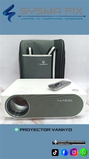Proyector VANKYO PERFORMANCE V630 #Quito #ecuador🇪🇨 #oferfix #sysmafiximport #sysmafix #ccquitus #ccquituslocal193 #ccquituslocal311 #LaColon #carcelen