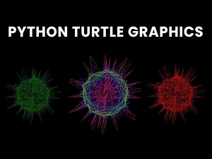 How to create virus in Python |Python turtle Graphics Design | #Turtle