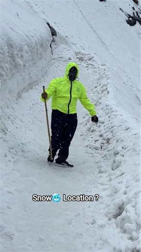 Extreme Snow Mountain 🥶 #ytshort