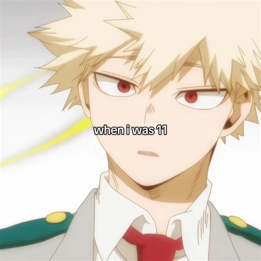 Katsuki Bakugou: Love and Memories from Age 11