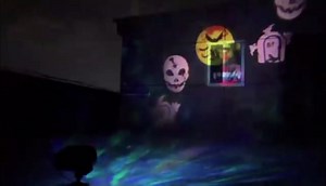 Christmas Halloween Projector Lights Outdoor, 2025 Upgrade Holiday Projection Light with Remote, 3D Ocean Wave & 72 HD Patterns, Waterproof Snowflake Projector for Xmas Party Yard Decor