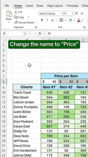 How to use Sumproduct in Excel! #excel #sumproduct #spreadsheet