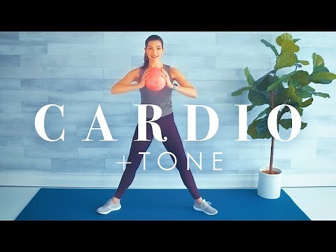 Fun Cardio & Toning Workout for Seniors & Beginners! Low Impact Aerobic Exercise & Strength