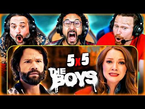THE BOYS Season 5 Episode 5 REACTION – [SPOILER] WAS THIS CLOSE TO MAKING IT OUT ALIVE!! - REVIEW