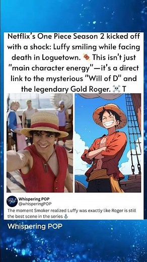 Netflix's One Piece Season 2 kicked off with a shock: Luffy smiling while facing death in Loguetown