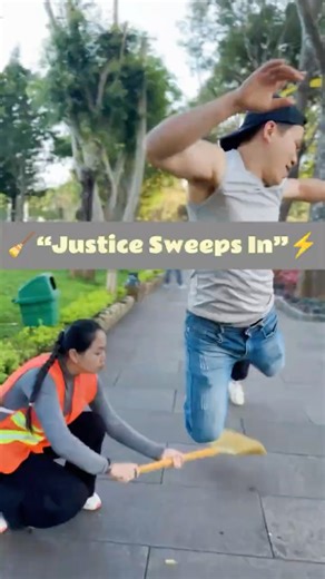 59 🧹“Justice Sweeps In”⚡#CleanerHero #UnexpectedHero #FightForJustice #ProtectTheWeak #GoodWins
