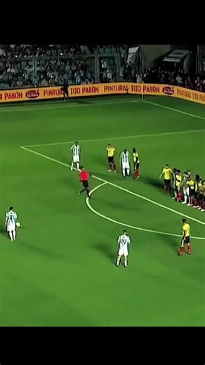 Messi's Incredible Free Kick Shots Compilation