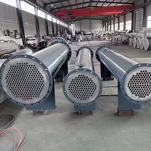[Hot Item] Shell and Tube Condenser for Industrial Refrigeration Ammonia & Freon Sea/Fresh Water Compatible