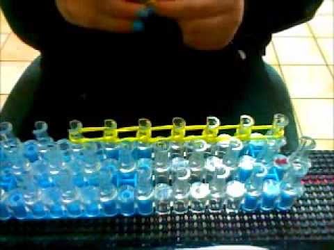 How to Make a Rainbow Loom Despicable Me Minion Bracelet Tutorial