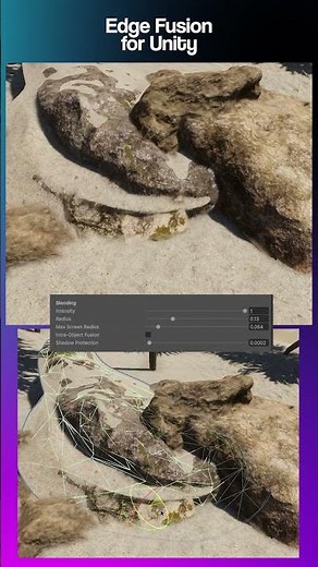Edge Fusion for Unity | Blend Objects Seamlessly #unity #unity3d #indie #madewithunity