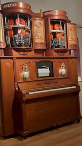 Six violins and piano, an all mechanical musical ensemble playing Rigoletto ￼