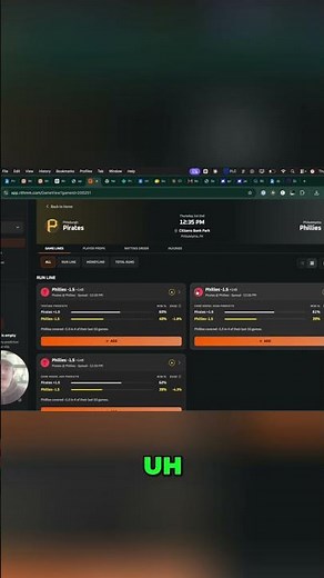 Rithmm Web App: Full Mobile Features for MLB Betting