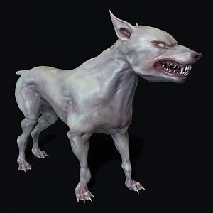 Mutant Dog - 3D Model by Game-Ready Studios