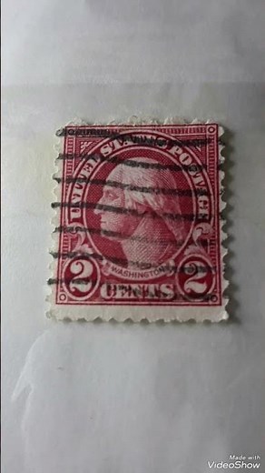 $ 30,800.90 Super Rare 1920"S George Washington 2 Cents Stamp US Found Pocket change to look for!!!