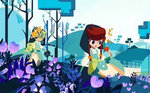 中翻 《水晶传说（Cris Tale）》 steam游戏节 demo版全流程通关试玩 回合制RPG 中文解说 来看2d手绘可爱妹子