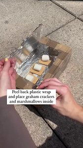 Harness the sun’s power this week by making sun s’mores with a DIY solar oven! ☀️ We love this activity because it teaches kids about patience, cause & effect, and energy – and you get to top it off with a yummy summer treat. A solar oven is a container that uses the sun’s energy to heat up the air inside. All you need to make one is a cardboard box, aluminum foil, plastic wrap and a glue stick! Building your own oven from household materials helps kids discover things about the properties of di