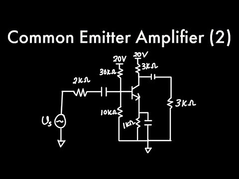AC/DC Analysis for Common Emitter Amplifier (2)