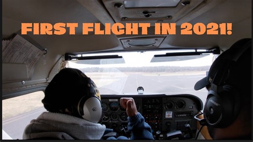 First Student Pilot Training Flight