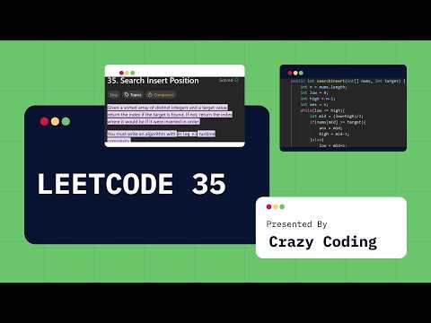 Search Insert Position | LeetCode - 35 | Optimal Approach | Java
