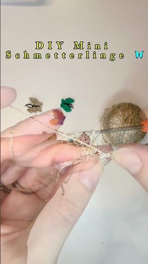 Mini Schmetterlinge häkeln 🦋| Einfach und schnell