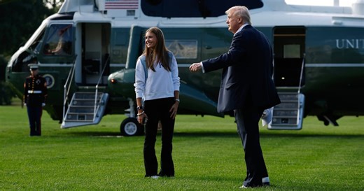 Trump Granddaughter Parades Her $130 Merch on White House Lawn
