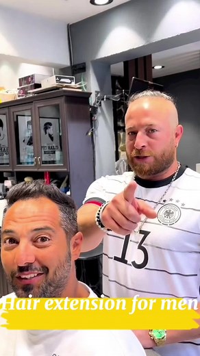 Top Knot Style Hair Extensions for Men | Hair Loss Solution