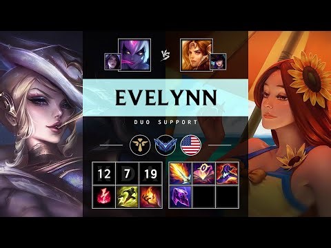 Evelynn Support vs Leona - NA Diamond Patch 25.20