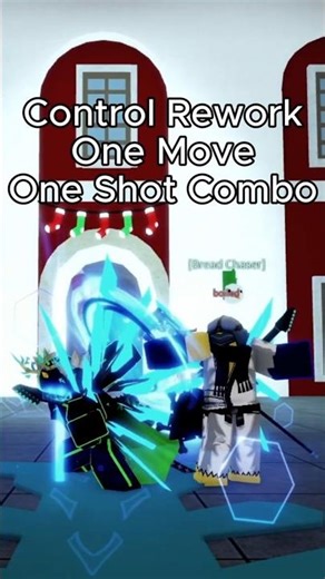 Control Rework 1 Move 1 Shot Combo #roblox #bloxfruits #controlrework