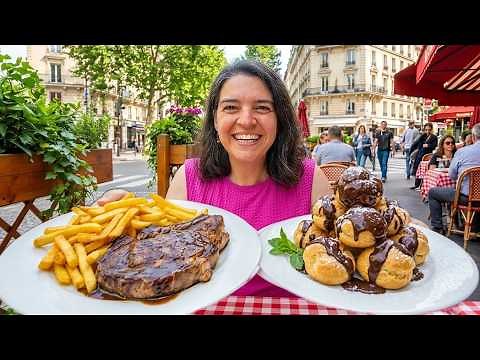The ULTIMATE Paris Food Tour - 18 Must-Try Dishes! (baguette, beef bourguignon, crepes & more)