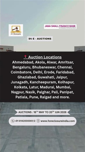 15 E AUCTIONS BY IKF HOUSING FINANCE - Foreclosureindia