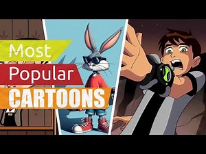 TOP 10 Most Popular Cartoons | English | Peak Ranking