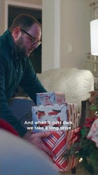 Camper Van | Christmas Lights