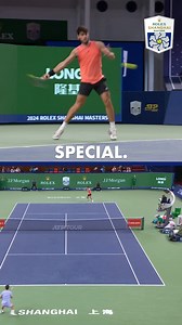 Welcome back to World No.1, Carlitos 🔝 . #rolexshanghaimasters #shanghai #alcaraz #sport | Rolex Shanghai Masters