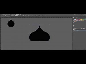 How i create Mosque Dome Vector Illustration.