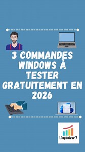 3 commandes Windows à tester gratuitement en 2026 | L'Ingénieur Y