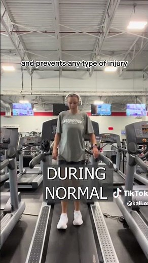 Why do people walk backwards on a TREADMILL?