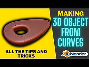 Curves to 3D Objects in Blender - Everything You Need To Know
