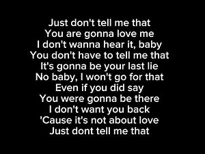 Just Don't Tell Me That - N'Sync Karaokê