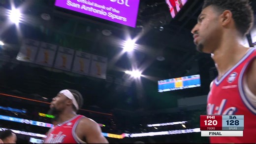 Philadelphia 76ers vs. San Antonio Spurs Game Highlights, 03/21/2025